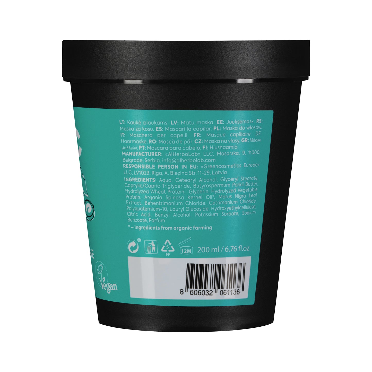 Maschera Capelli Volume & Brillantezza