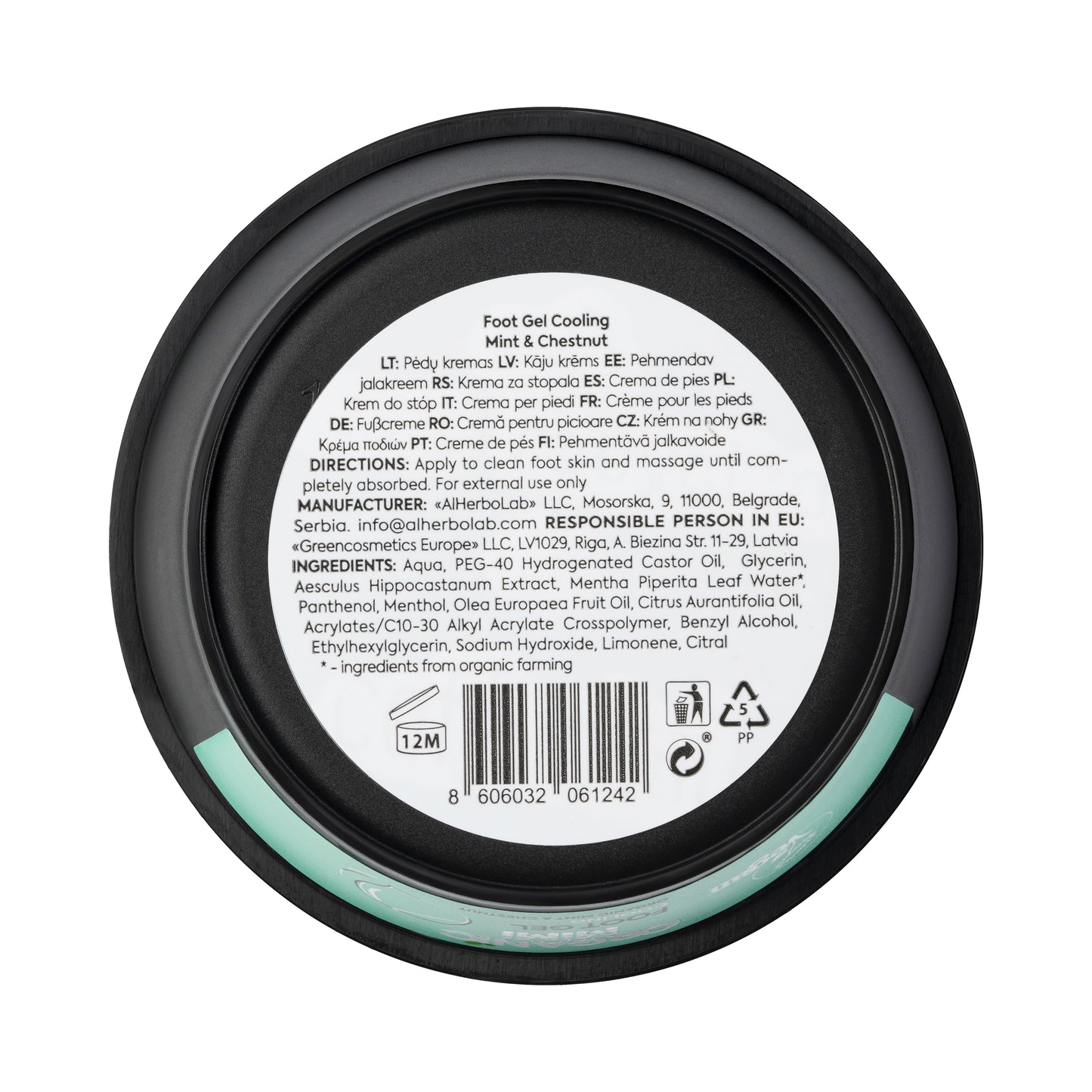 Crema Piedi Rinfrescante