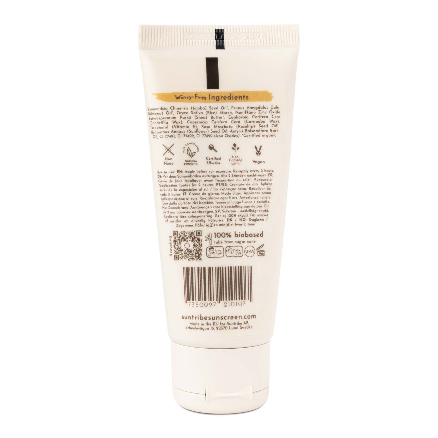 Mineral Day Cream premium natural formula SPF 20