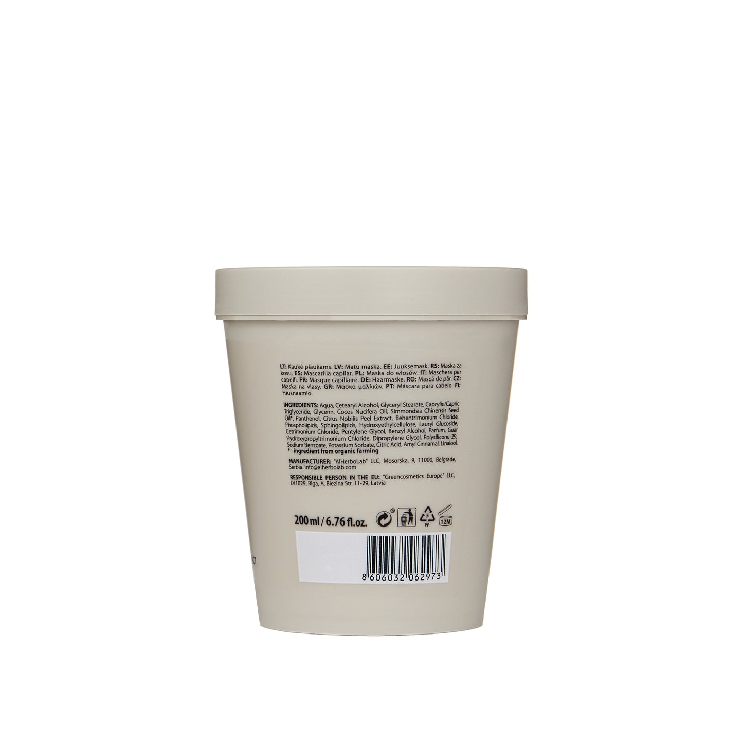 Maschera Capelli Anti-Crespo Loco Loco