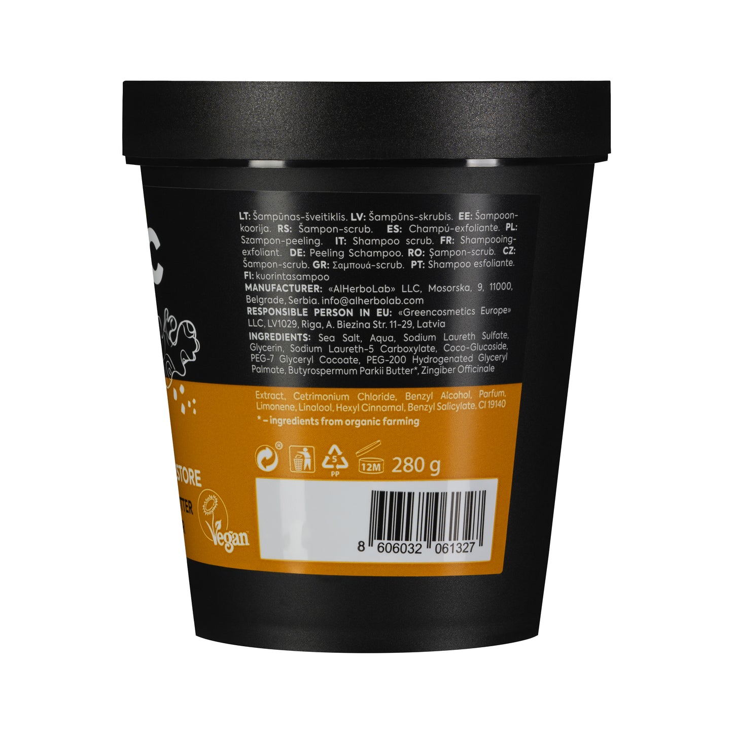 Shampoo Scrub Rinforzante & Riparatore