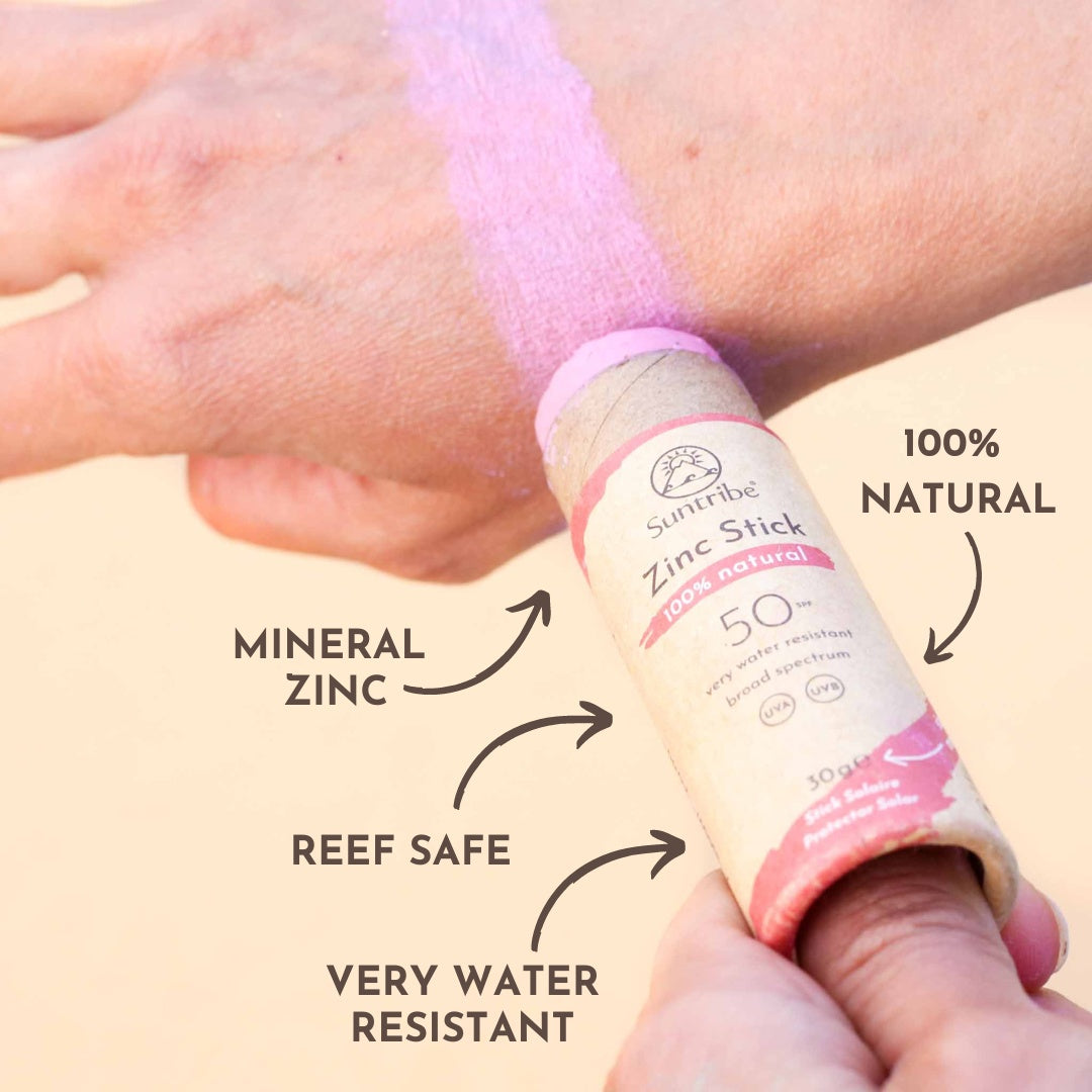 Zinc Sun Stick SPF 50 - Retro Red