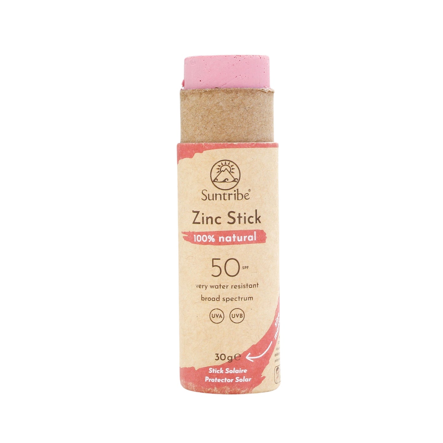 Zinc Sun Stick SPF 50 - Retro Red